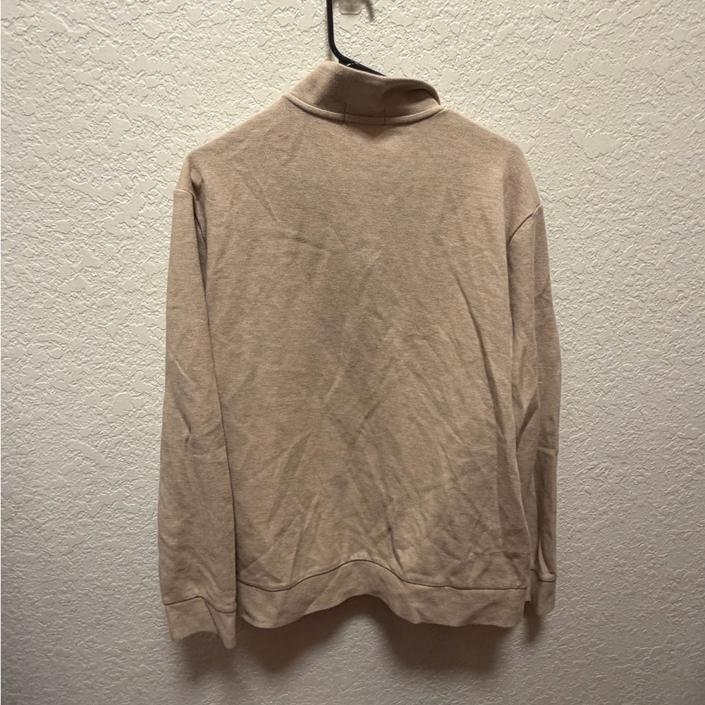 Polo Ralph Lauren Double Knit Mesh Quarter Zip Pullover - Picture 6 of 6